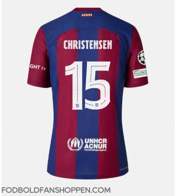 Barcelona Andreas Christensen #15 Hjemmebanetrøje 2023-24 Kortærmet